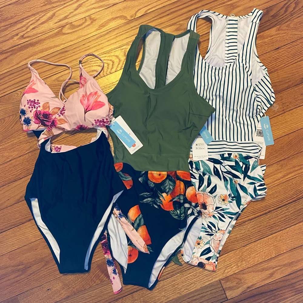 3 One Piece Bathing-suits from Cupshe